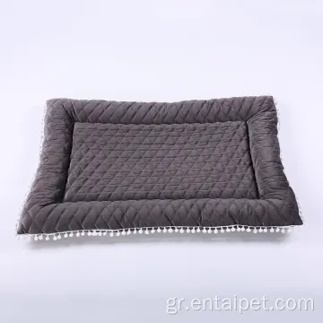 Σκύλος βελούδο χνουδωτό μαξιλάρι κρεβάτι γάτας